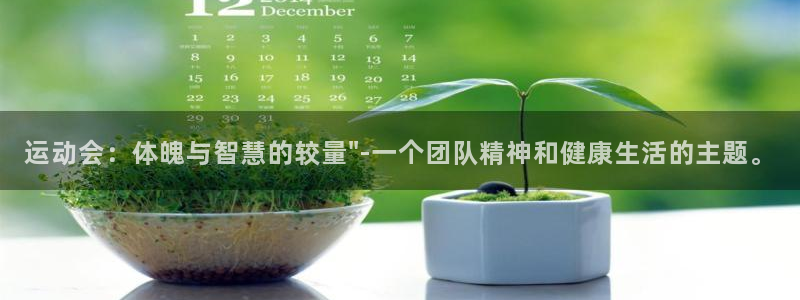 凯发官网下载招商：运动会：体魄与智慧的较量\
